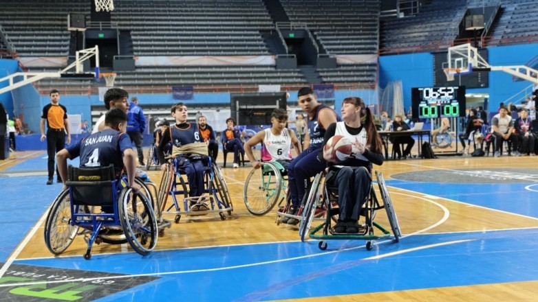 Tercera jornada de competencia en los Juegos Nacionales Evita