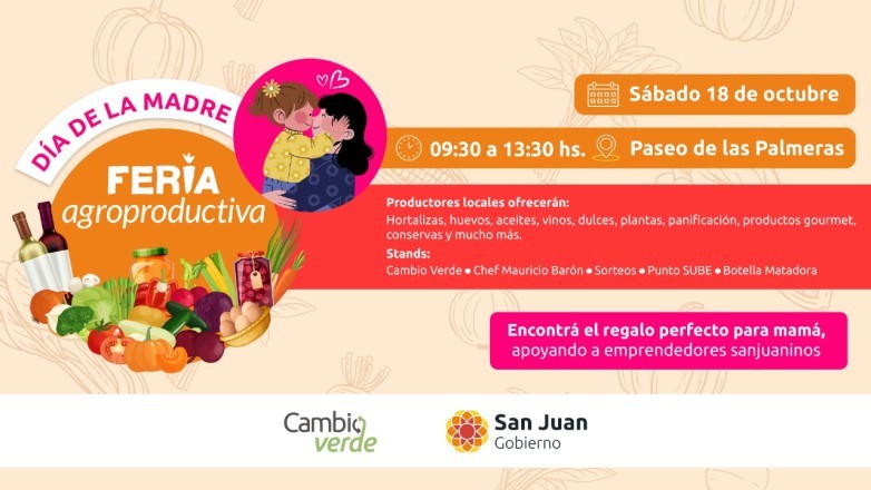 La Feria Agroproductiva se viste de gala para el Día de la Madre