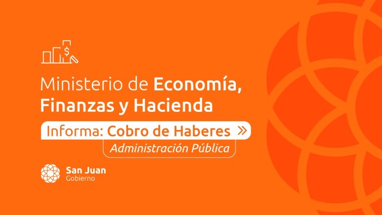 Los empleados públicos tendrán acreditados sus haberes el 31 de octubre