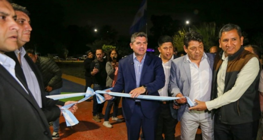 Impulso al Progreso: Orrego Inauguró la Plaza “Cielo Alto” y un Megaplán de Pavimentación en Zonda
