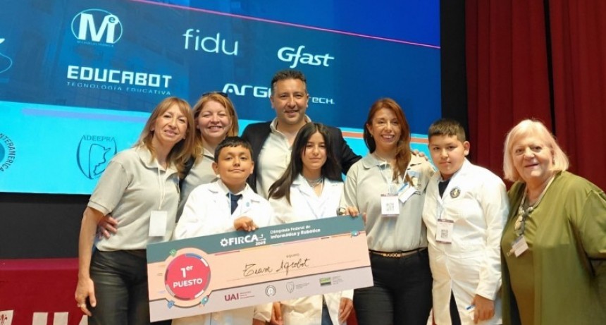 Histórico Primer Puesto para Caucete en la Olimpiada de Robótica de Buenos Aires