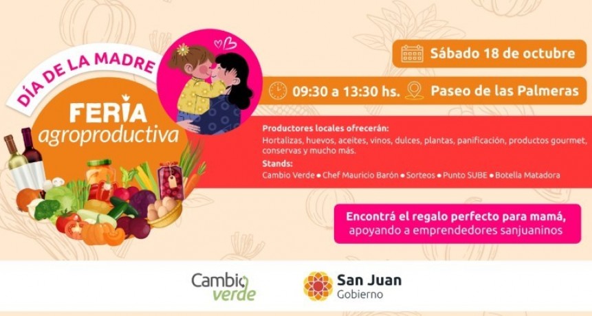 La Feria Agroproductiva se viste de gala para el Día de la Madre