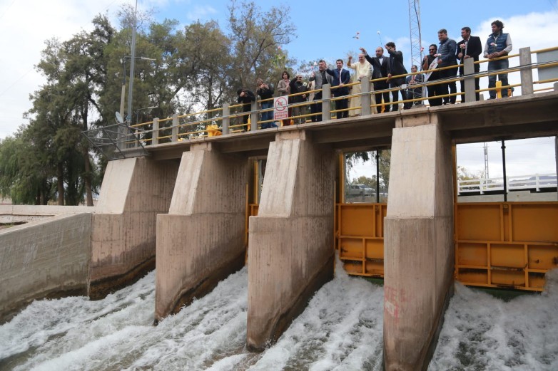 Bendici&oacute;n de las Aguas en San Juan: Orrego destac&oacute; la renovaci&oacute;n de compuertas y el plan de obras h&iacute;dricas