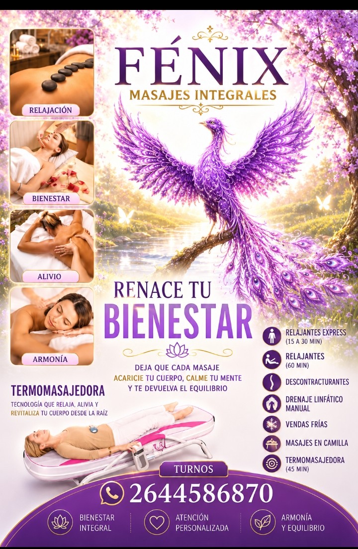 F&Eacute;NIX MASAJES INTEGRALES CELEBRA A MAM&Aacute; CON UN GRAN SORTEO Y NUEVOS SERVICIOS