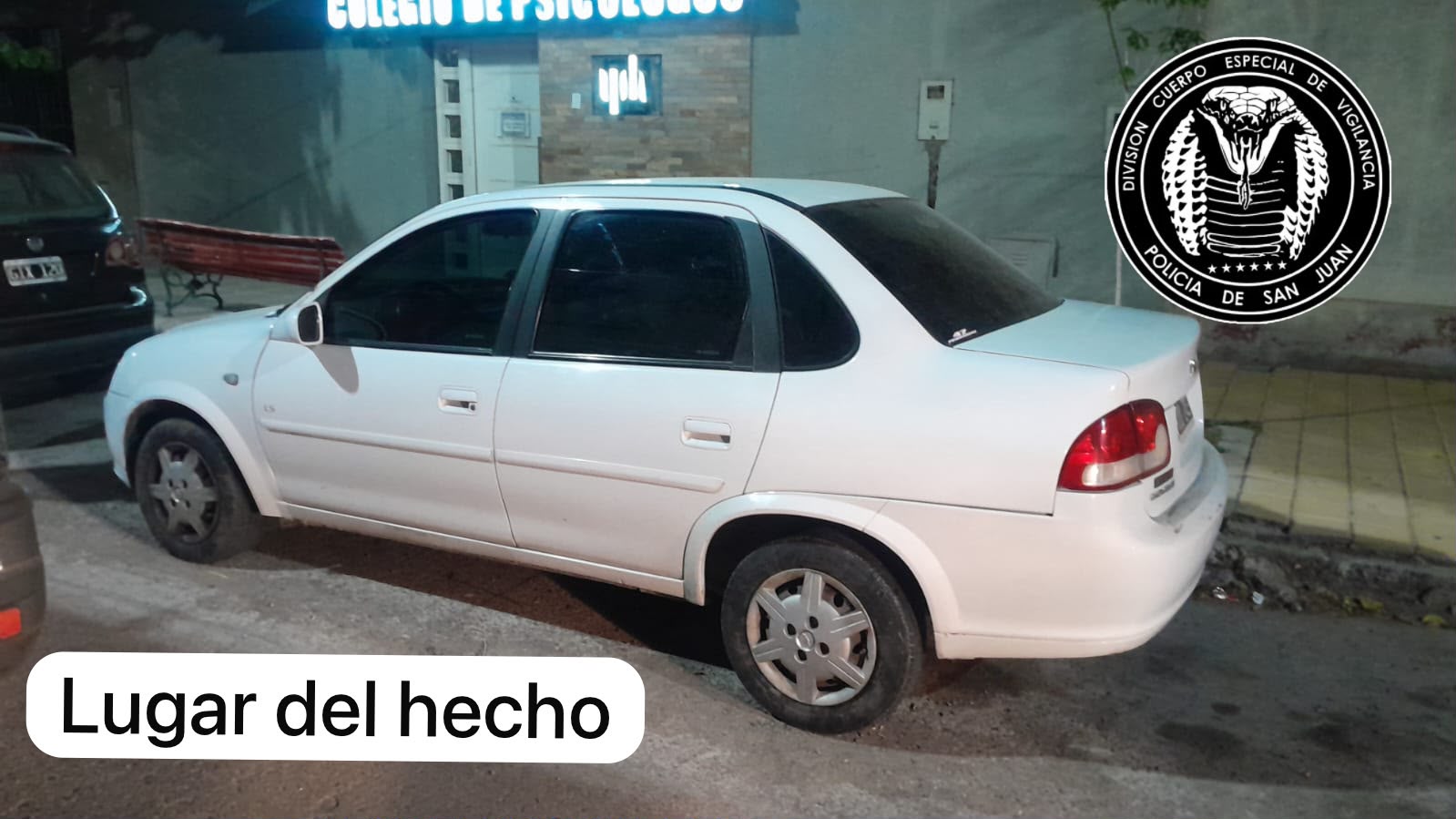  Lo atraparon con un destornillador cuando intentaba abrir autos en pleno centro*