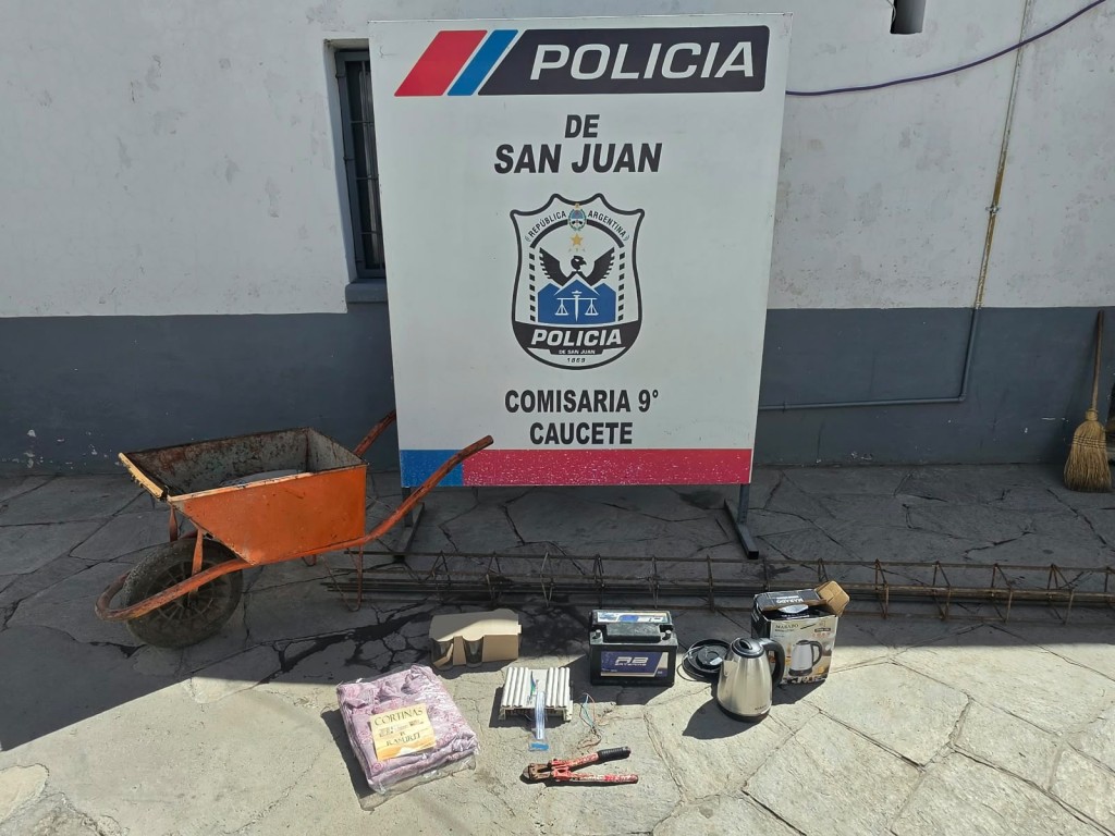 Comisar&iacute;a 9&deg;: recuperan efectos robados y convocan a damnificados para su devoluci&oacute;n