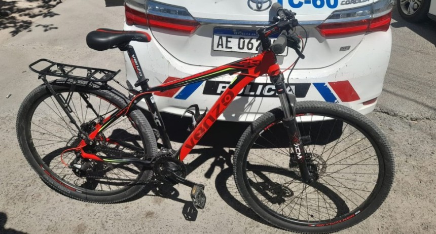 Rawson: entr&oacute; a una casa a robar una bicicleta y lo atraparon a las pocas cuadras