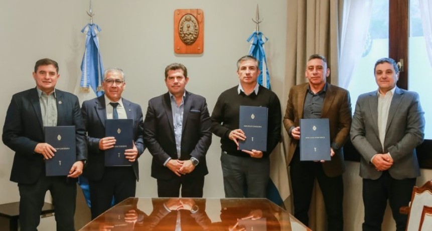 Orrego confirm&oacute; a las nuevas autoridades de la Polic&iacute;a y Protecci&oacute;n Civil de San Juan