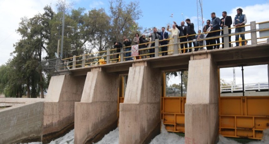 Bendici&oacute;n de las Aguas en San Juan: Orrego destac&oacute; la renovaci&oacute;n de compuertas y el plan de obras h&iacute;dricas