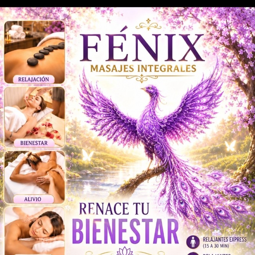 F&Eacute;NIX MASAJES INTEGRALES CELEBRA A MAM&Aacute; CON UN GRAN SORTEO Y NUEVOS SERVICIOS