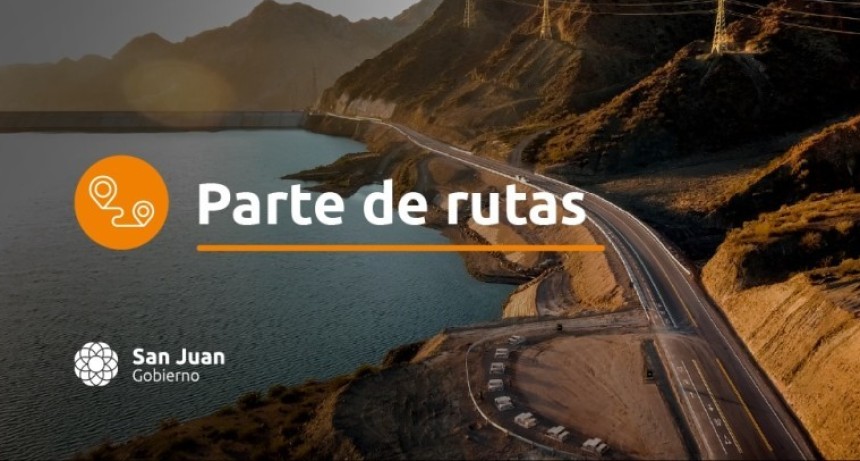 Estado de Rutas en San Juan: Precauci&oacute;n, Obras y Cortes