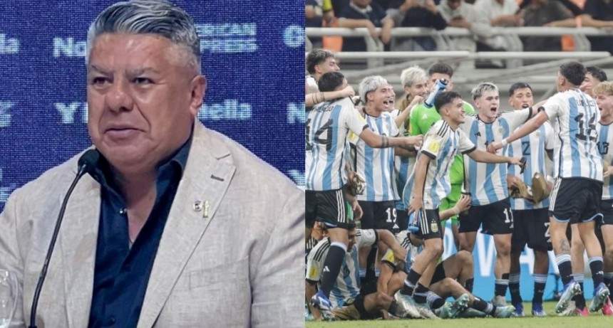 El mensaje del Chiqui Tapia tras la victoria del Sub-17 a Brasil: 