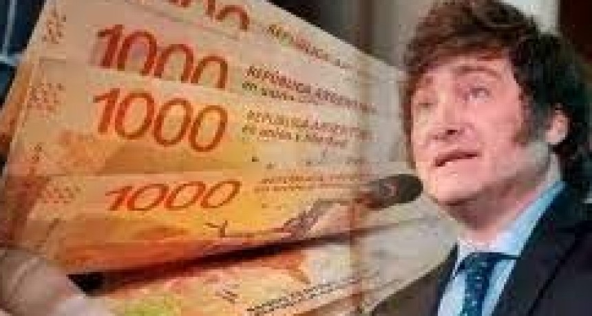 Javier Milei confirmó que se van a emitir billetes de 20.000 y 50.000 pesos